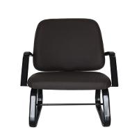 Cadeira Obesos Até 200kg Fixa Linha Obeso Preto - 10