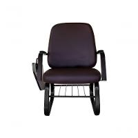 Cadeira Obesos Até 200kg Universitária Linha Obeso Marrom - 5