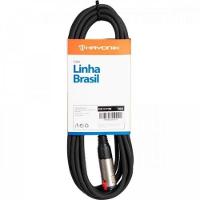Cabo Extensor P10 (F) X P10 (M) Estéreo 5Mts Linha Brasil Ha - 3