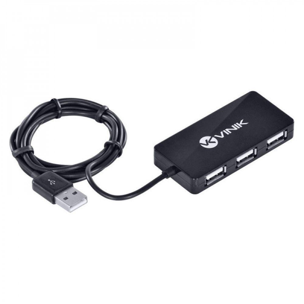 Hub 4 Portas Usb 2.0 Huv-20 Vinik Preto - 3