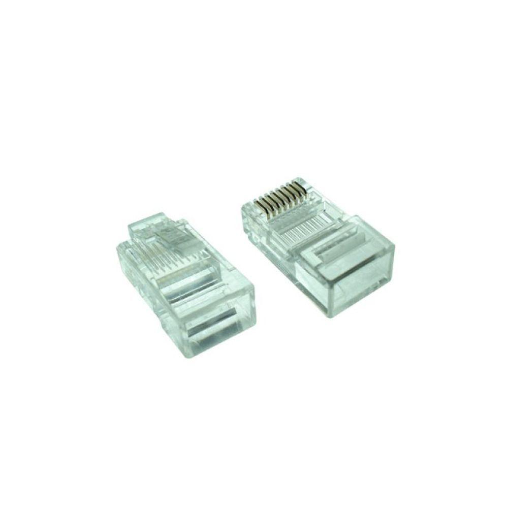 Conector Rj45 Cat5 Pacote Com 10 N 3 0 30mm - 3