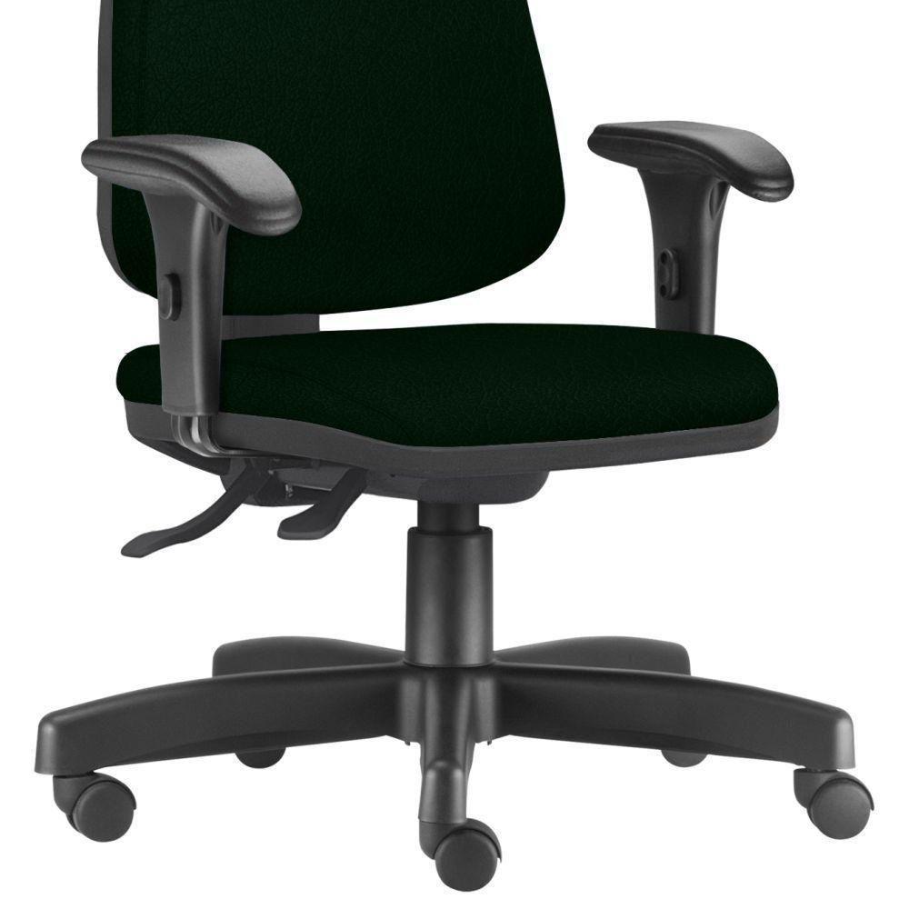 Kit 2 Cadeiras Giratórias Job Diretor Crepe Verde Musgo - 2