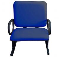 Cadeira Para Escritório Para Obesos Até 250kg Azul - 1