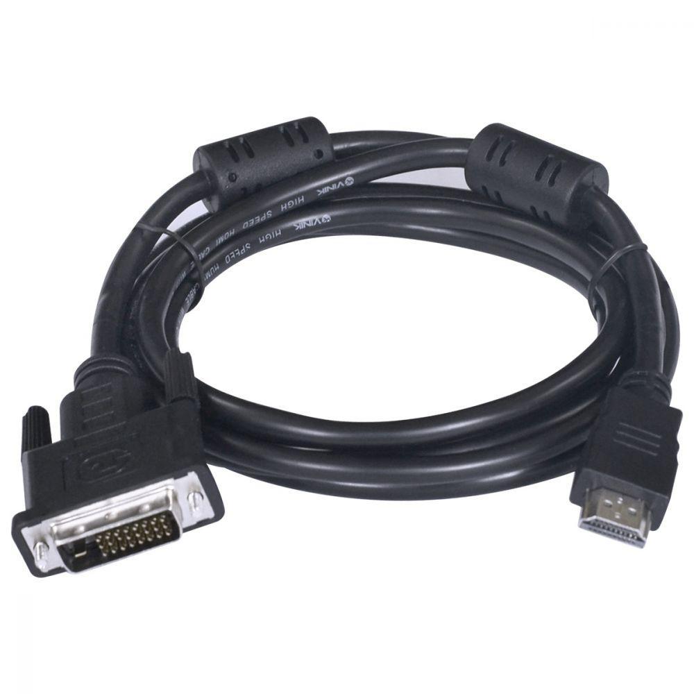 Cabo Hdmi Macho Para Dvi-d 24+1 Pinos 2 Metros Hdvi-2 - 6