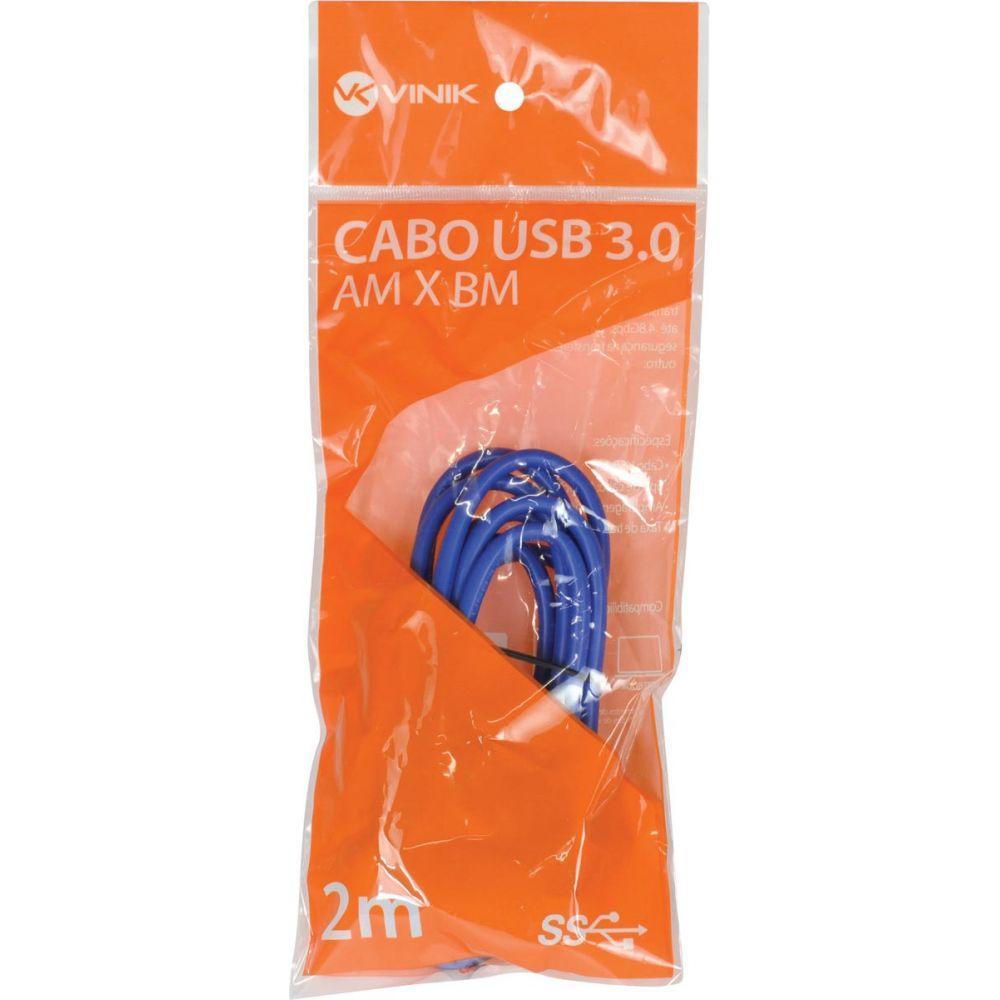 Cabo Usb Para Impressora 3.0 Usb A X Usb B 2m - U3ambm-2 - 6
