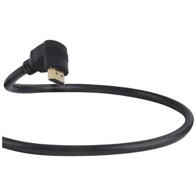Cabo Hdmi 2.0 Conexao Ethernet 1 Conector 90o 10 Metros