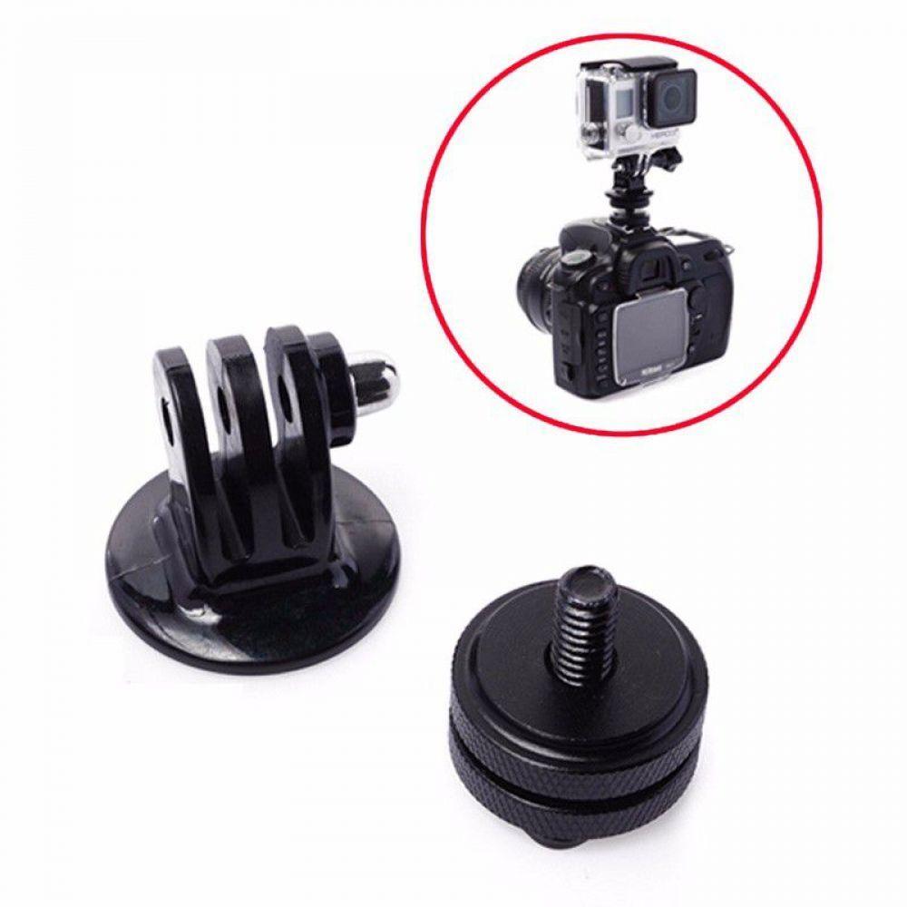 Adaptador Sapata e Tripé para Câmeras DSLR e GoPro - 2