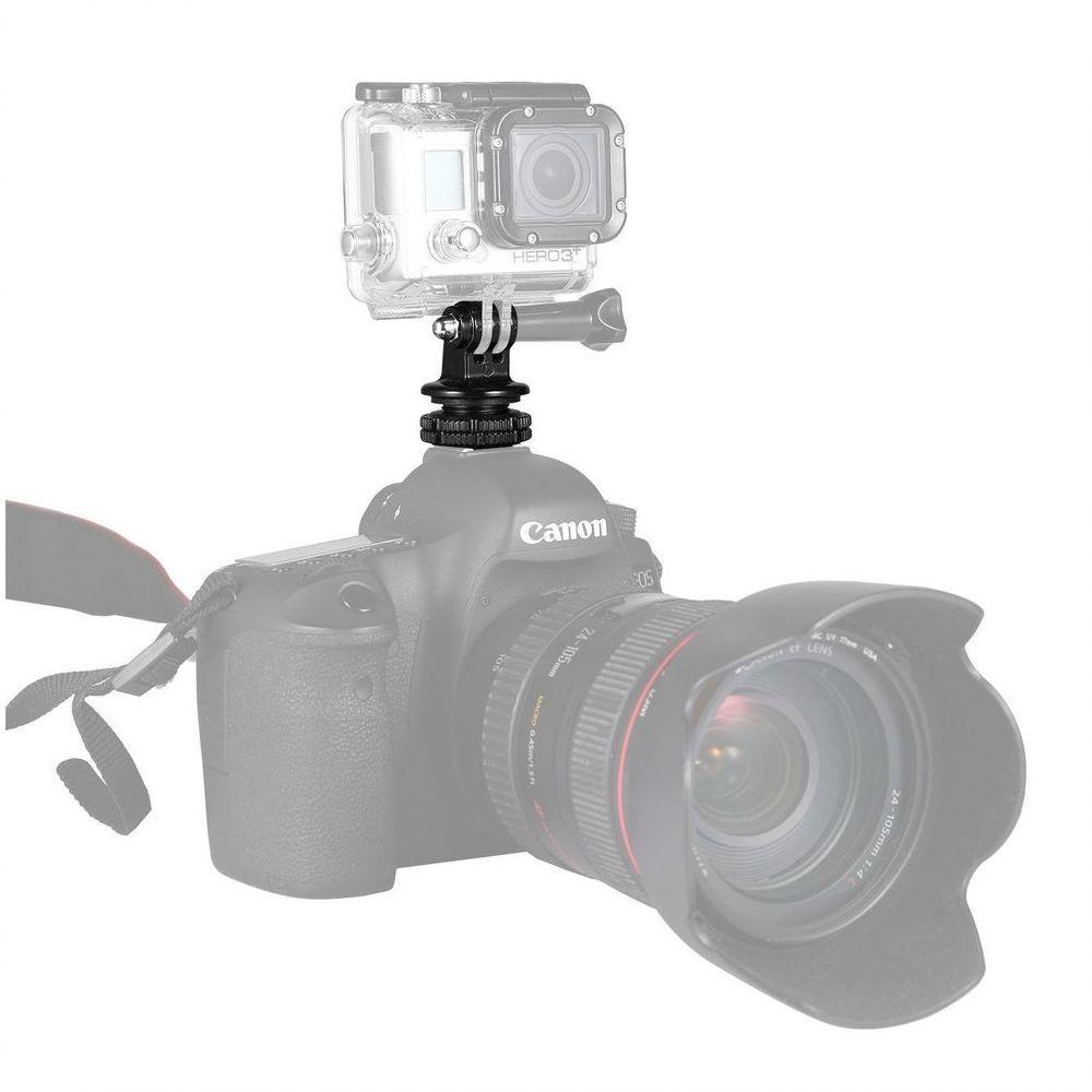 Adaptador Sapata e Tripé para Câmeras DSLR e GoPro - 3