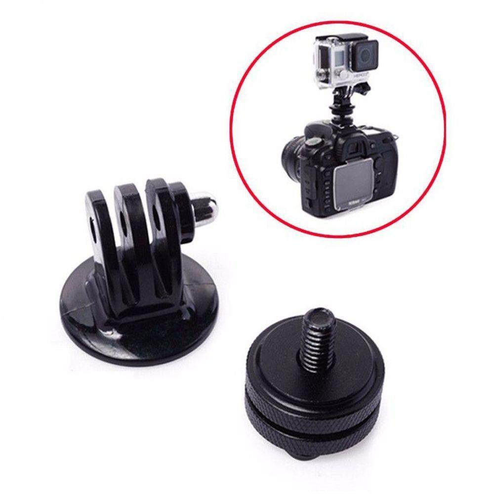 Adaptador Sapata e Tripé para Câmeras DSLR e GoPro - 5