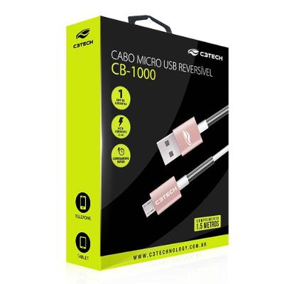 Cabo Usb Micro Usb 1,5M Cb-1000Pk