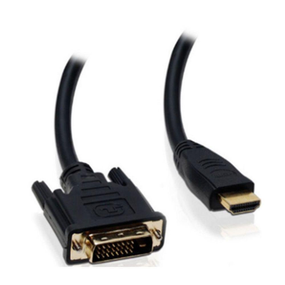 Cabo Dvi X Hdmi 1,8 Metros Tranferi Sinal De Video - 1