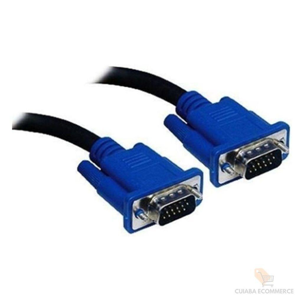 Cabo Vga Macho X Macho 1,5 Metros Para Monitores - 2
