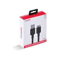 Cabo Para Hd Externo Usb A 3.0 Macho Para Micro Usb B 3.0 (10 Pinos) Ma0Cho 28Awg Puro Cobre 3 Metro - 3