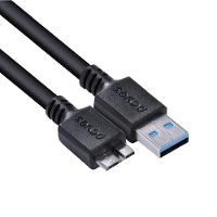 Cabo Para Hd Externo Usb A 3.0 Macho Para Micro Usb B 3.0 (10 Pinos) Ma0Cho 28Awg Puro Cobre 3 Metro - 5