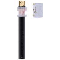 Cabo Hdmi 2.0 4K Ultra Hd 3D Conexao Ethernet Flat Com Conector Desmontavel 5 Metros - H20Fl-5