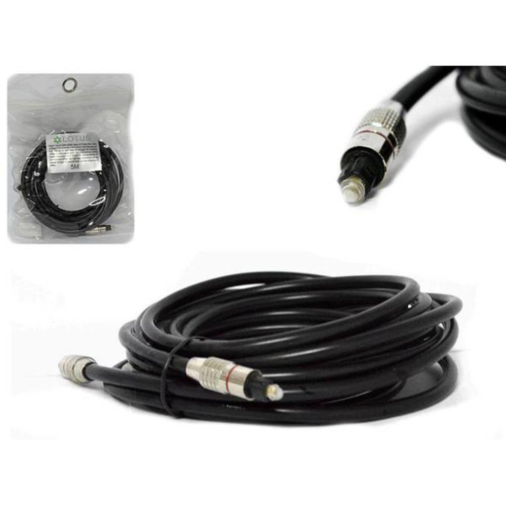 Cabo Óptico Elg Para áudio T5018hd 3 Metros - 1