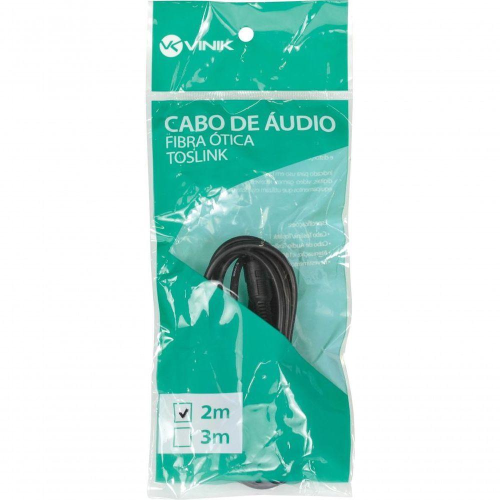 Cabo Optico De Audio Toslink 2 Metros Atc-2 - 2