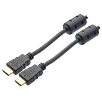 Cabo Hdmi 2.0 Ultra Hd 4k 30awg Ouro Com Filtro Mxt 1.8 Mts - 2