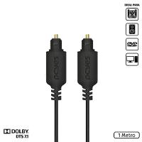 Cabo Óptico Digital Toslink Macho 1 Metro - Pod-1 - 1