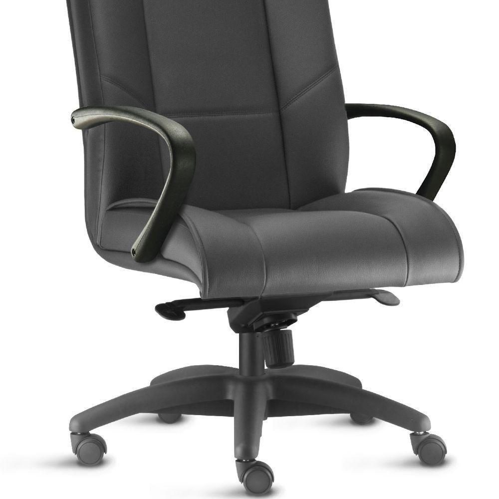 Kit 2 Cadeiras De Escritório Presidente Preto - 2