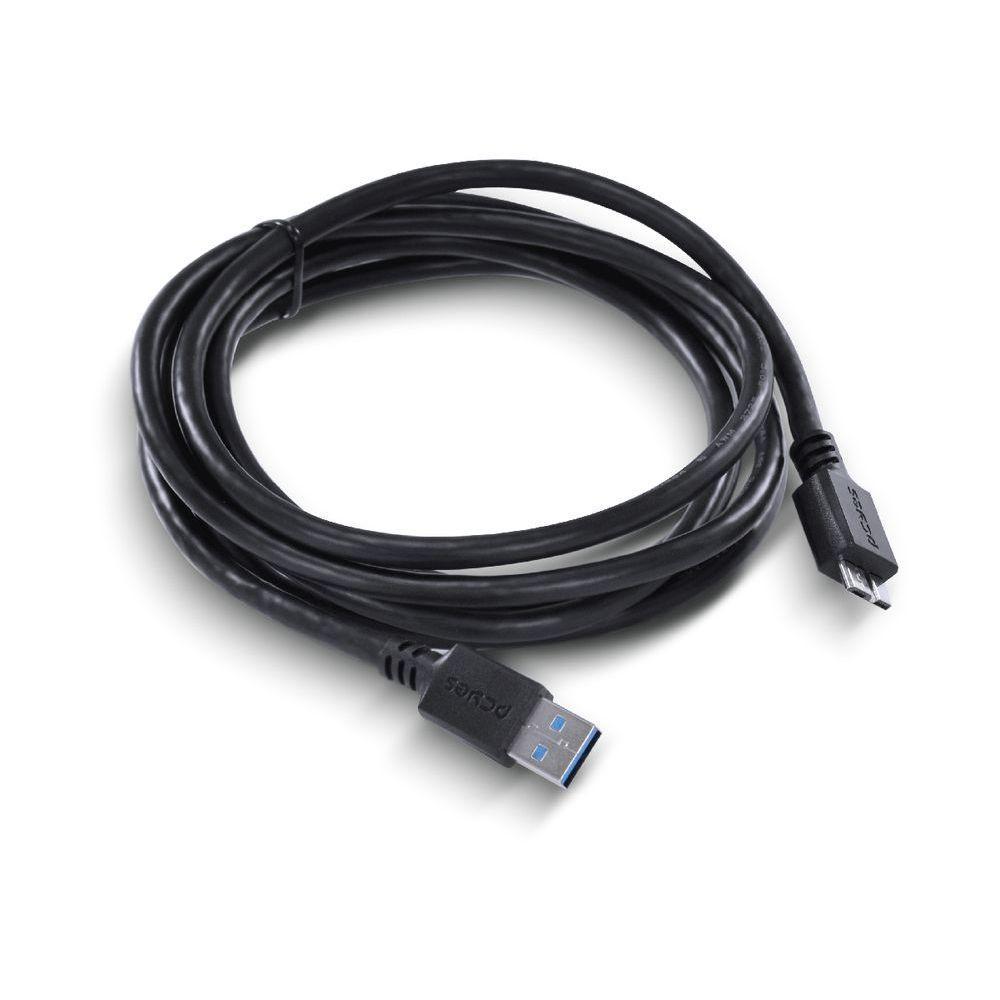 Cabo Para Hd Externo Usb A 3.0 Macho Para Micro Usb B 3.0 (10 Pinos) Macho 28Awg Puro Cobre 2 Metros - 4