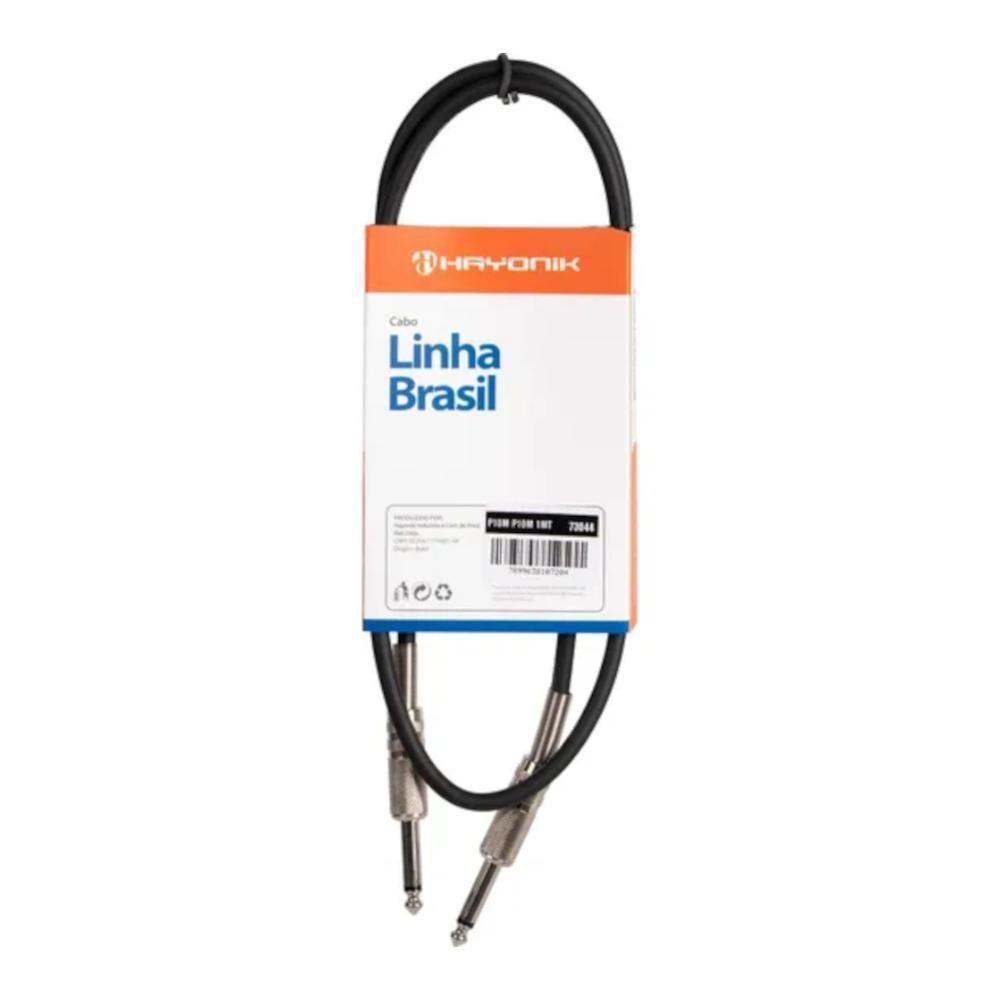 Cabo Mono P10 X P10 1 Metro Hayonik 73044 Preto - 2