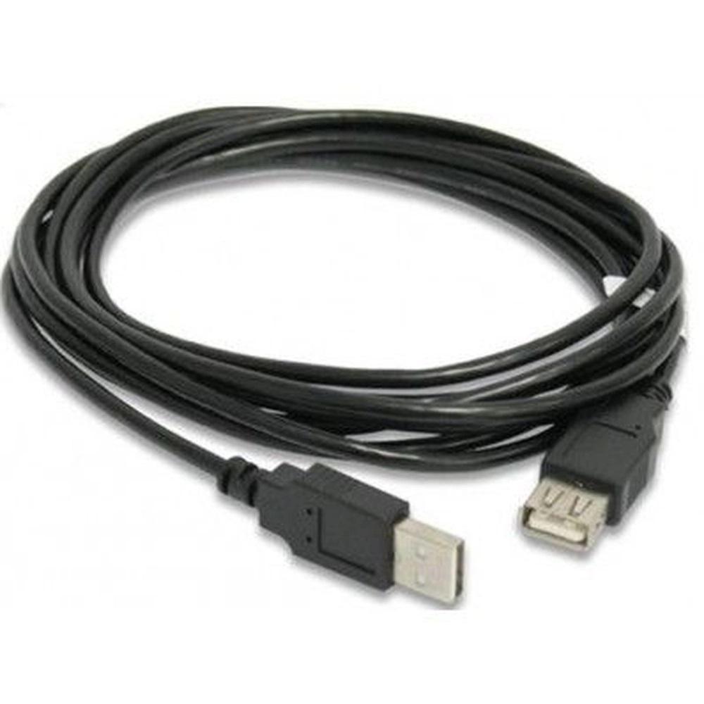 Cabo Extensor Extensão 1.8 Metros Usb 2.0 Macho Fêmea 1.8m - 1