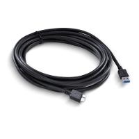Cabo Para Hd Externo Usb A 3.0 Macho B 3.0 (10 Pinos) Macho 28Awg Puro Cobre 5 Metros - Puamcm3-5