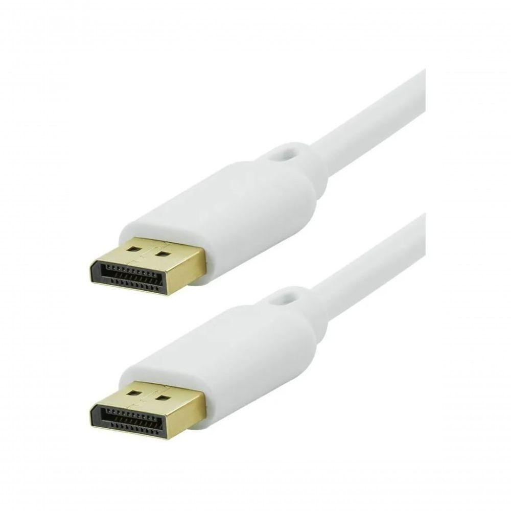 Cabo Displayport Macho X Macho 2 Metros Branco - 3