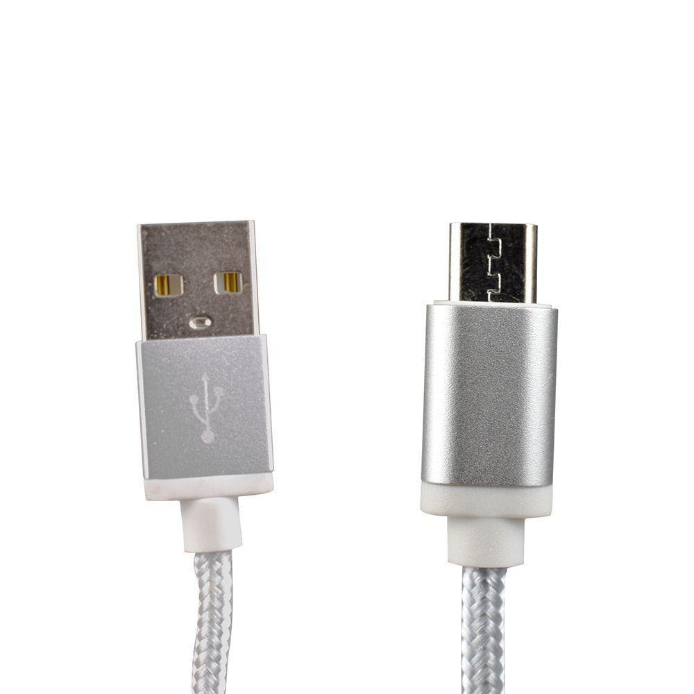 Cabo Usb Evus Fast Charge Micro Usb 5P 1.0M C-058 Preto - 1
