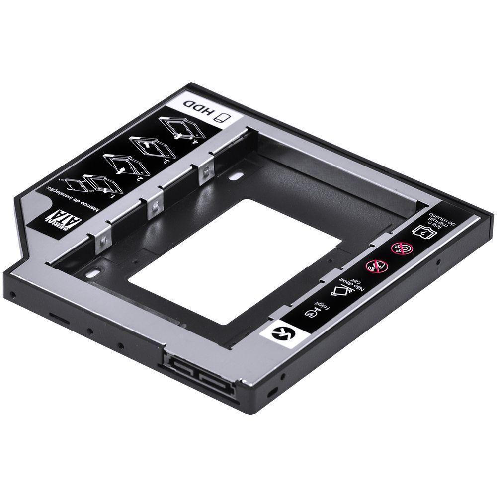 Adaptador Caddy Para Hd Ou Ssd Gaveta Dvd Notebook Sata 9.5M - 7