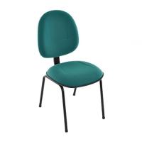Cadeira Executiva Base Fixa Palito Linha Office Plus Verde - 1