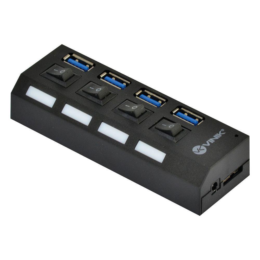 Hub Usb 3.0 4 Portas Com Interruptor Huv-50 - 6