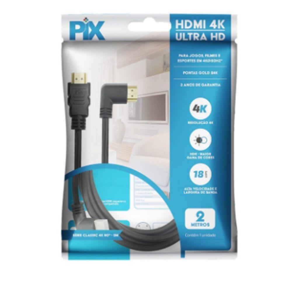 Cabo Hdmi Macho X Macho 4k 19 Pinos Imagem Em 1080p - 1