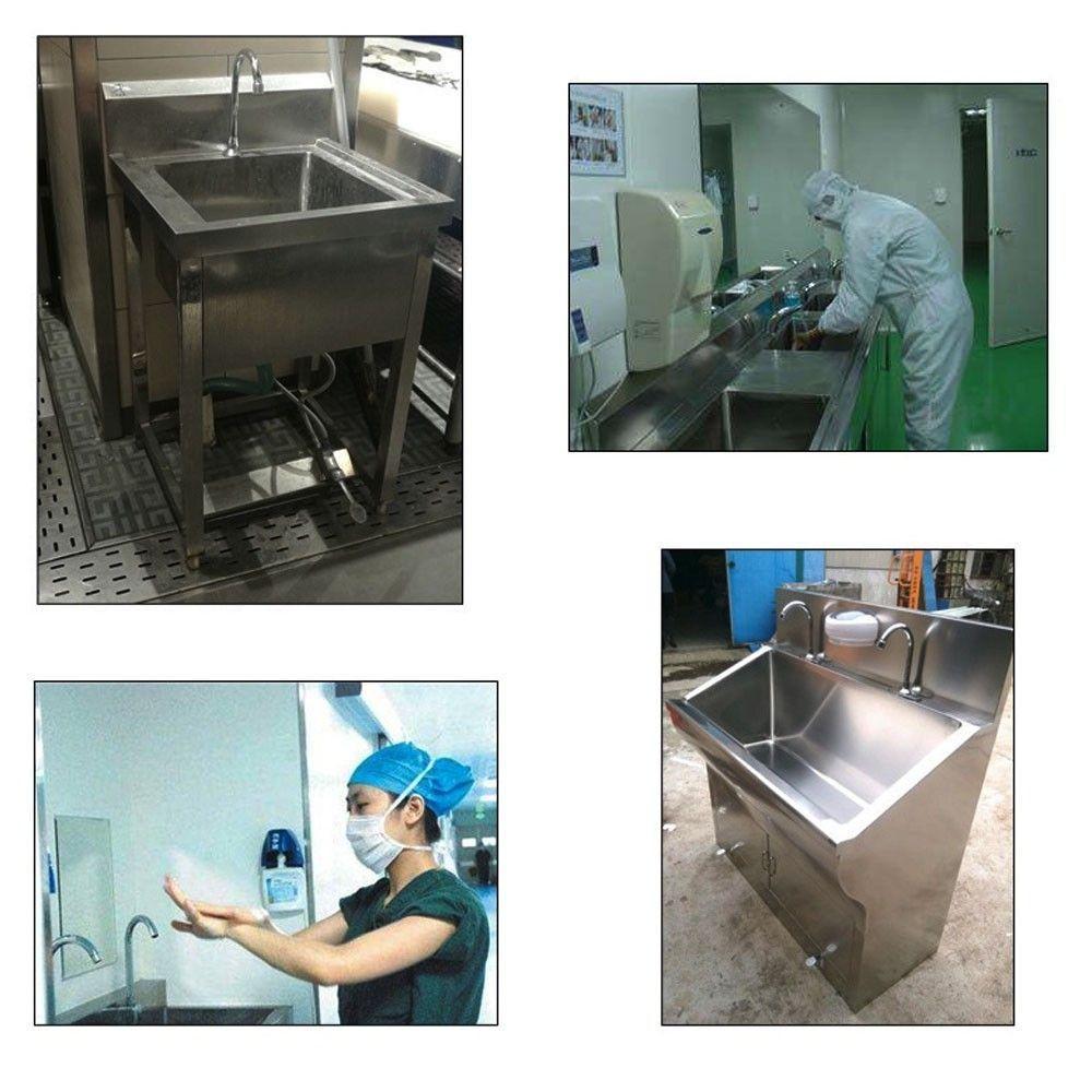 Torneira Valvula Pedal Acionamento Sem Maos Controle - 2