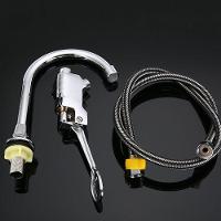 Torneira Valvula Pedal Acionamento Sem Maos Controle - 3