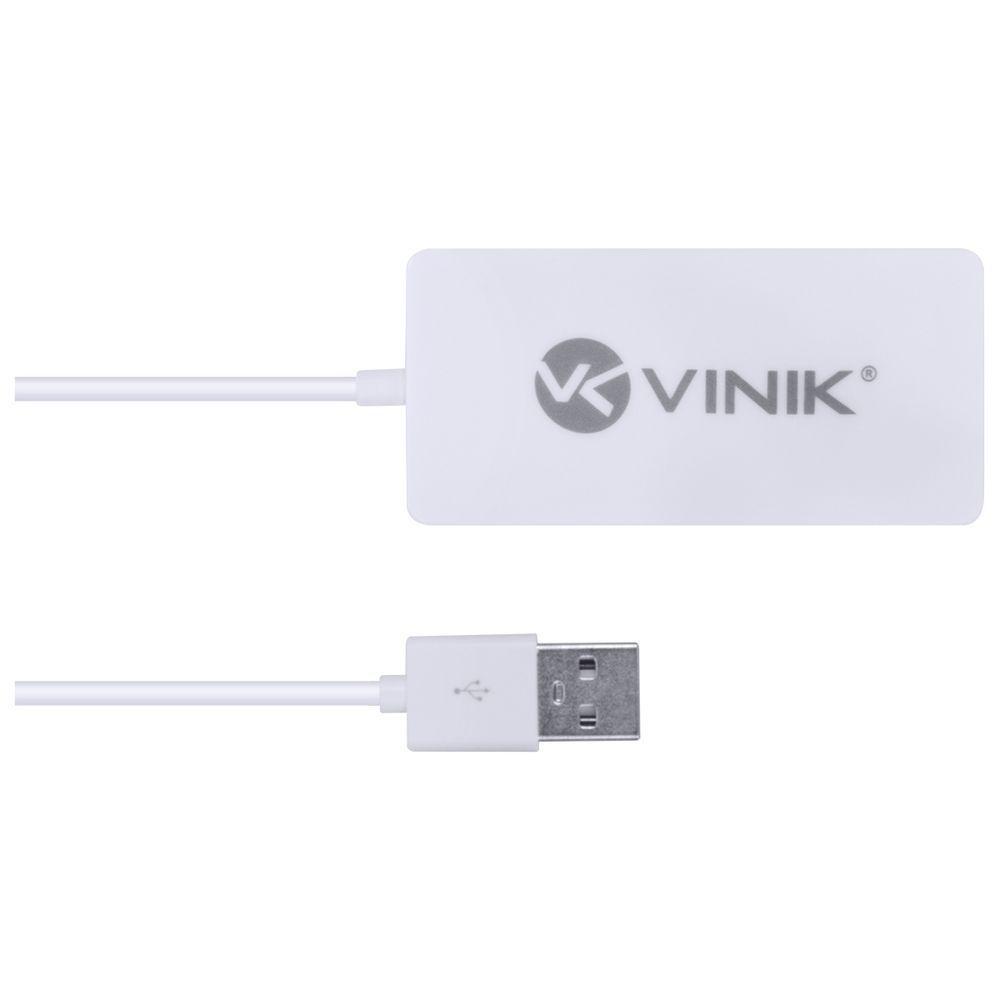 Hub Usb 2.0 Com 4 Portas E 1,2M De Cabo Branco - Huv-20-B - 3