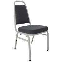 Cadeira Empilhável Para Auditórios Linha Hotel Plus Cinza - 1