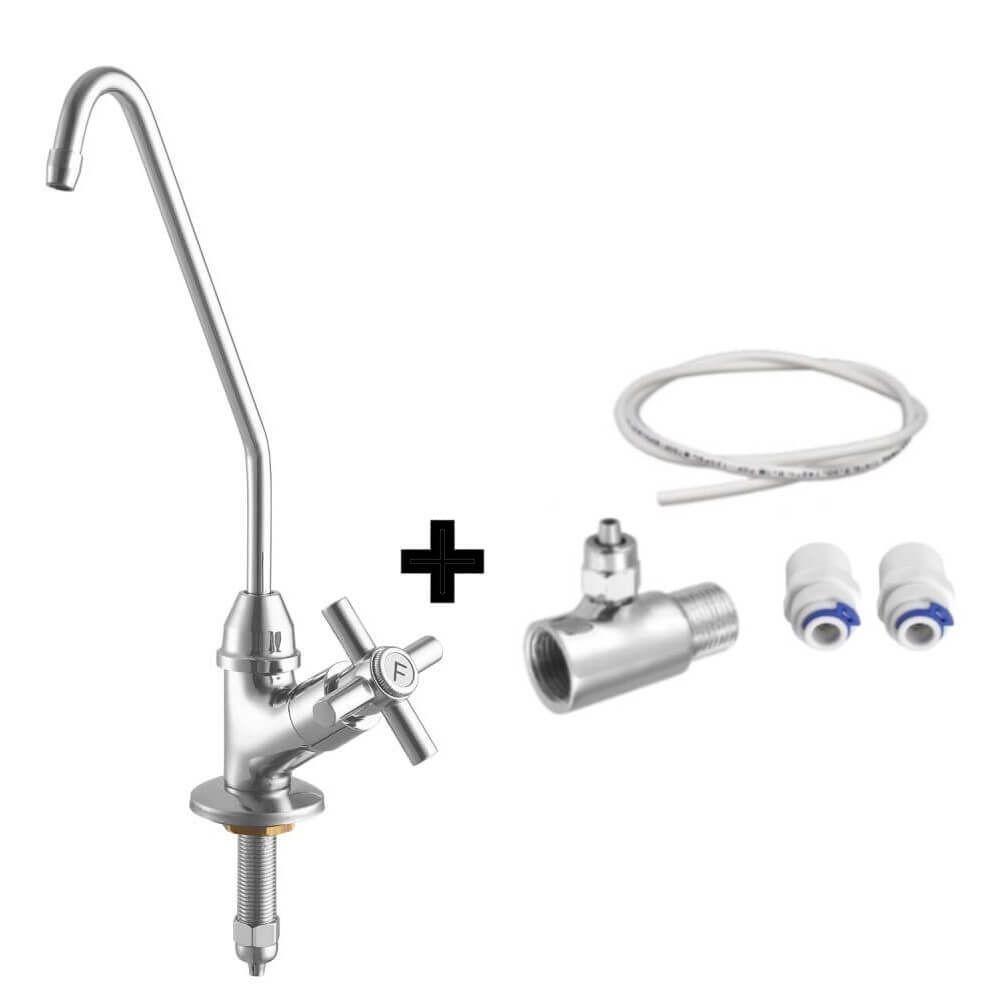 Filtro Bbi 230+ Torneira Faucet Bancada 1/4 De Volta + Kit - 2