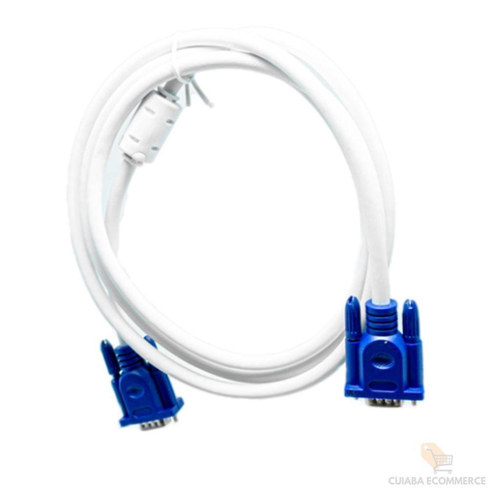 Cabo Vga Macho Com Filtro 3 Metros Para Pc Gamer - 2