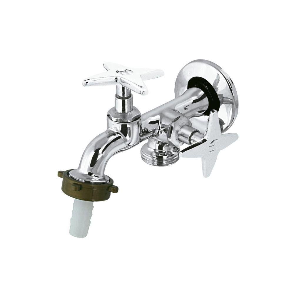 Torneira Para Maquina De Lavar Eco Cromada - 1