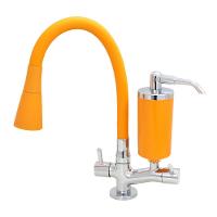 Torneira c/Filtro Cozinha Mesa Cone Gourmet Laranja - 1