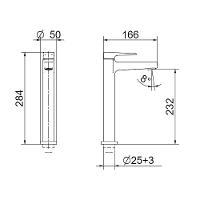 Misturador Monocomando Docol Lift Mesa Bica Alta 796106 - 2