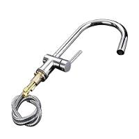 Torneira Gourmet Ducha Retratil Cozinha Bancada 2 Modos De Jato Monocomando Quente Frio - 1