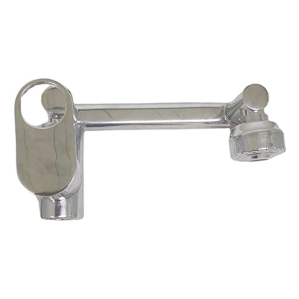 Torneira Monocomando Cromada Articulada Lavatorio Banheiro - 3