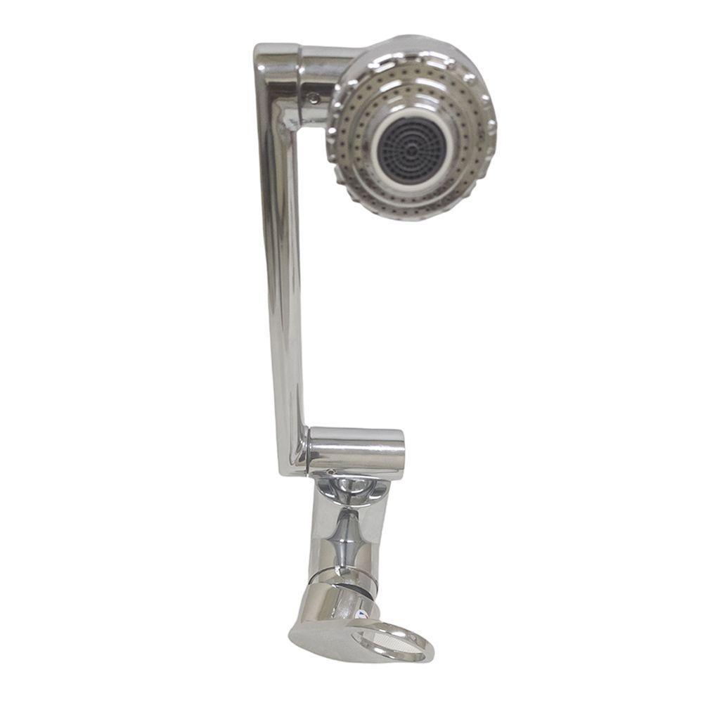 Torneira Monocomando Cromada Articulada Lavatorio Banheiro - 4