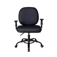 Cadeira Para Escritório Para Obesos Até 200kg Preto - 3