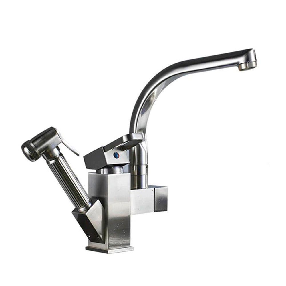 Torneira Ducha 360º Ajustavel Misturador Quente Frio 2 Em 1 - 1