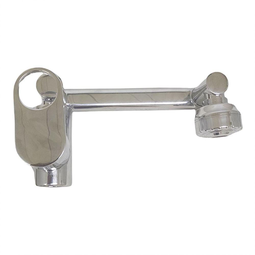 Torneira Cromada Monocomando Ajustavel Lavabo Quente Frio La - 4