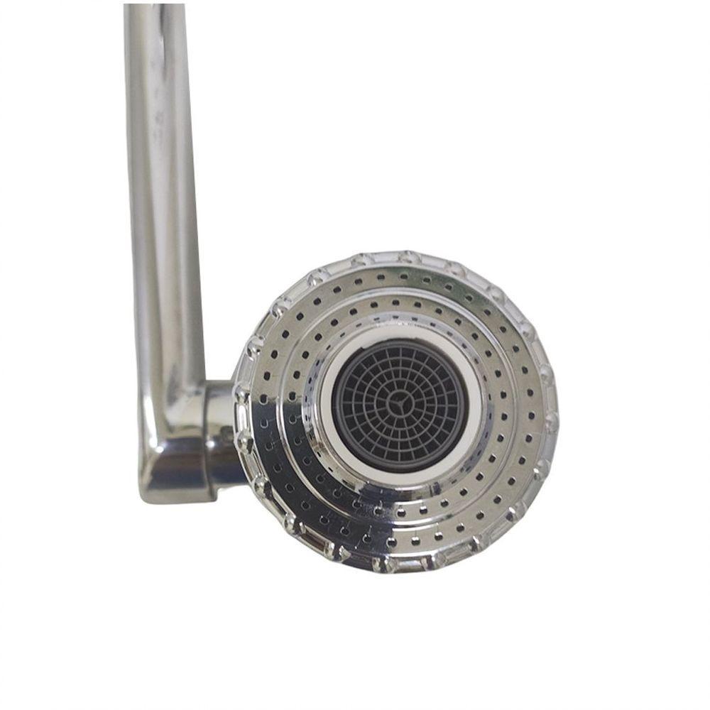 Torneira Cromada Monocomando Ajustavel Lavabo Quente Frio La - 10